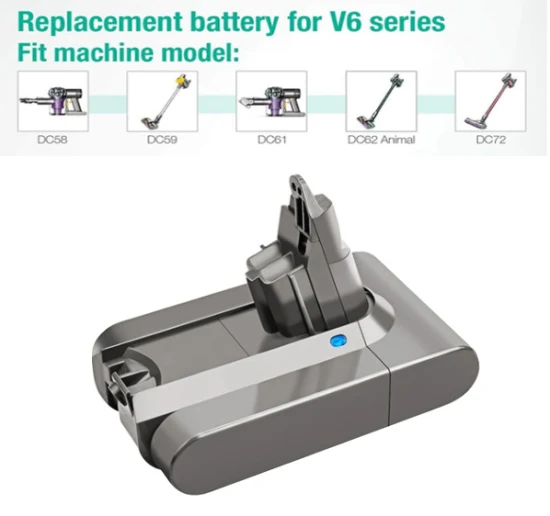 Reemplazo de batería de aspiradora inalámbrica recargable de 21,6 V, 1,5 Ah, 2,0 Ah, 2,5 Ah para Dyson DC31 DC 34 DC35