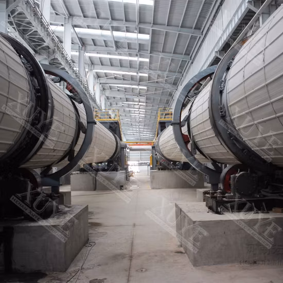 Secador de tambor de arcilla de arena de sílice de lodo de residuos de alto rendimiento con paleta